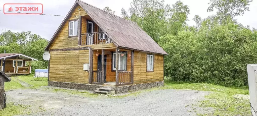 Дом в Карелия, Прионежский район, пос. Шуя ш. Мурманское, 13 (90 м) - Фото 1