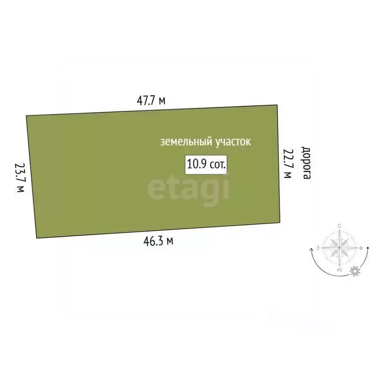 Участок в Тюменская область, Аромашевский муниципальный округ, д. ... - Фото 2