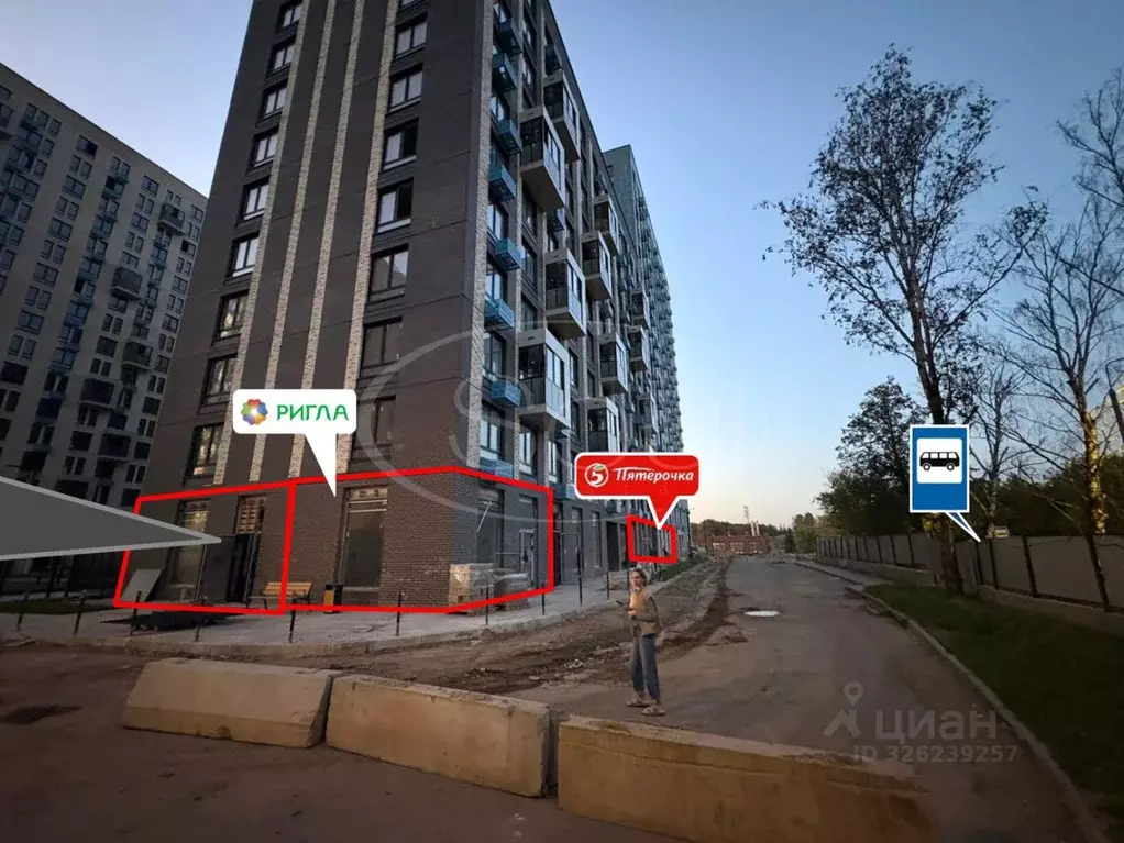 Торговая площадь в Московская область, Химки Клязьма-Старбеево мкр, ... - Фото 1