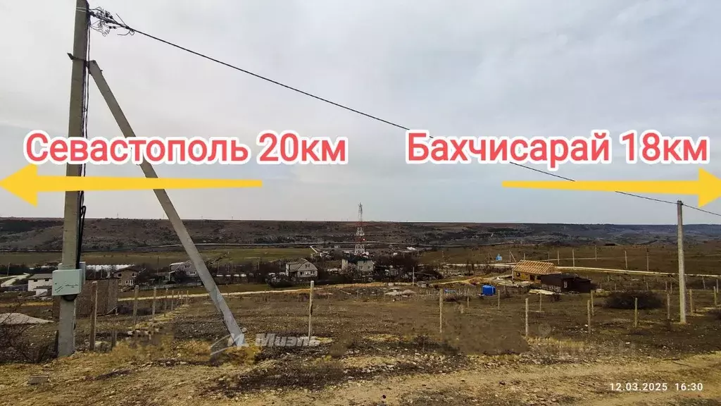Участок в Крым, Бахчисарайский район, с. Тенистое ул. Алиме ... - Фото 1