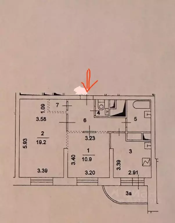 2-к кв. Москва ш. Энтузиастов, 51 (55.0 м) - Фото 1