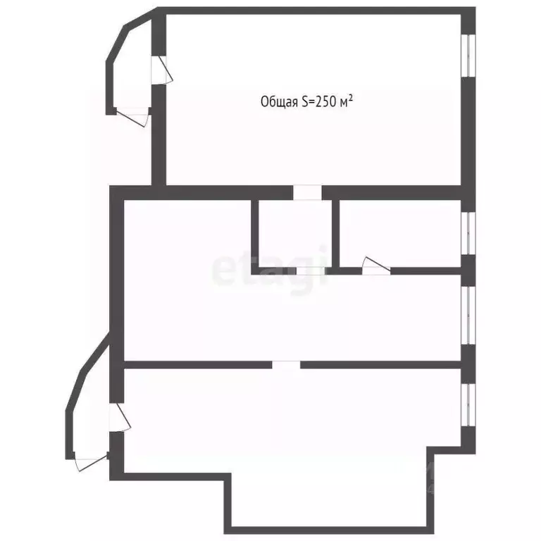 Офис в Брянская область, Брянск Унечская ул., 1 (250 м) - Фото 2