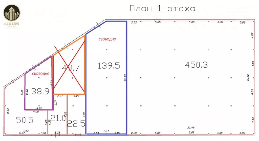Помещение свободного назначения в Ленинградская область, Всеволожский ... - Фото 2