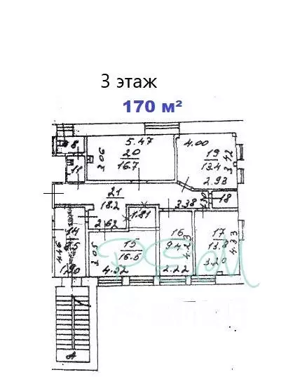 Помещение свободного назначения в Москва Марксистская ул., 20С1 (170 ... - Фото 2
