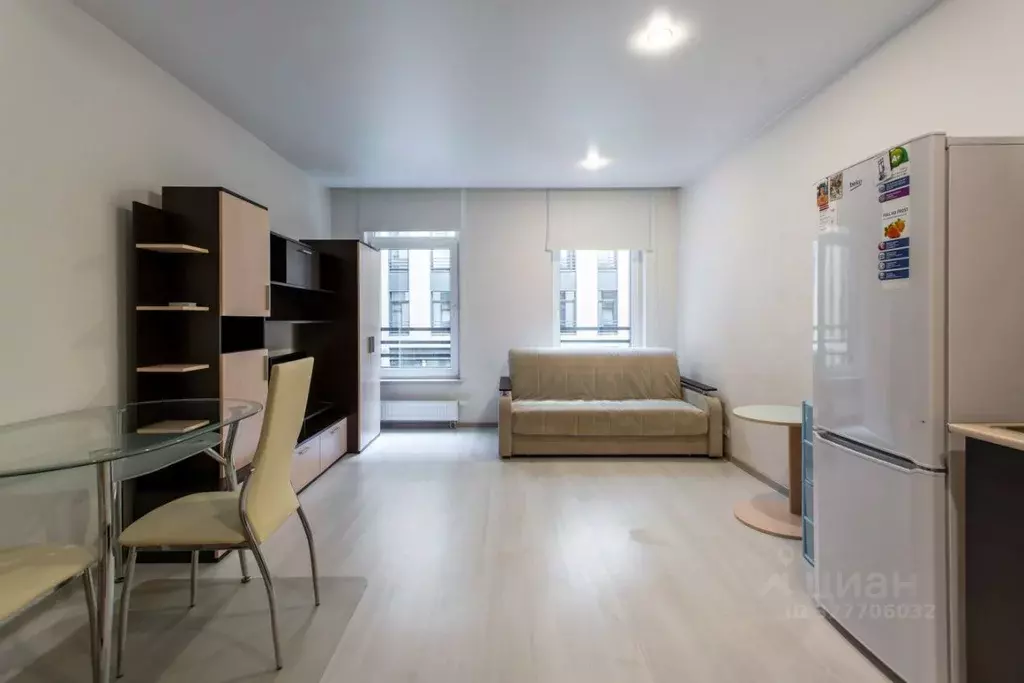 Студия Санкт-Петербург ул. Академика Павлова, 7 (27.8 м) - Фото 1