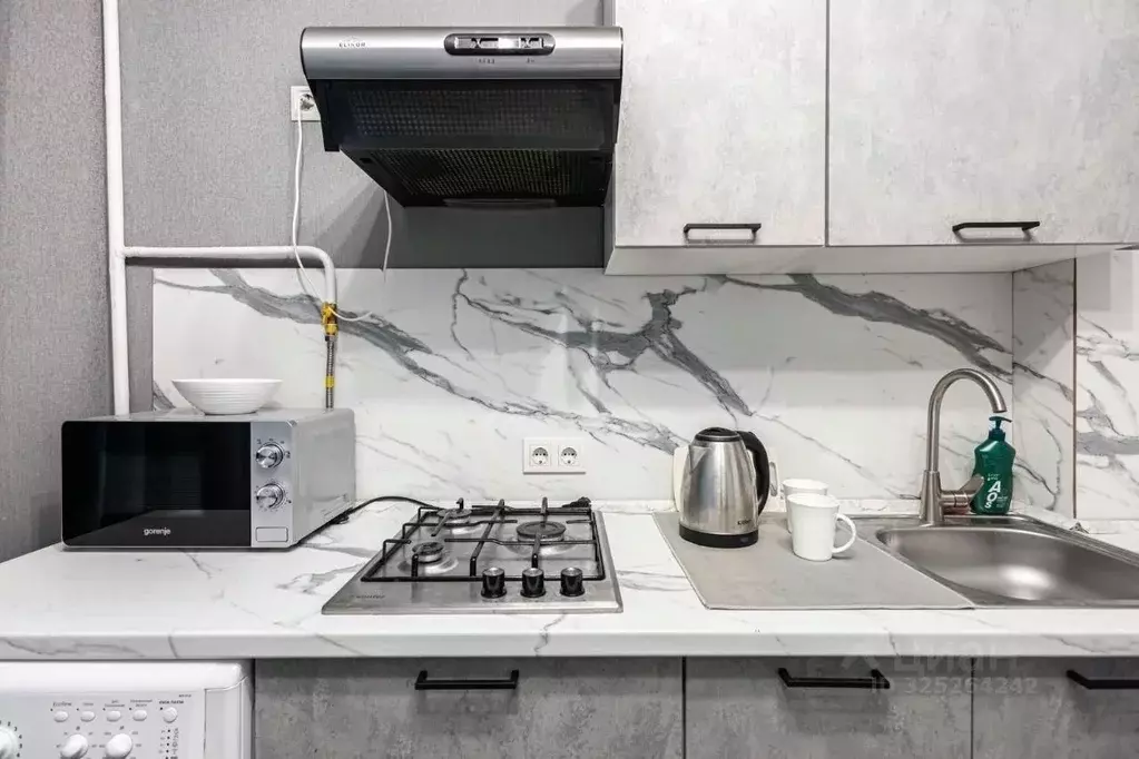 1-к кв. Краснодарский край, Сочи Бытха мкр, ул. Ясногорская, 16/2 ... - Фото 2