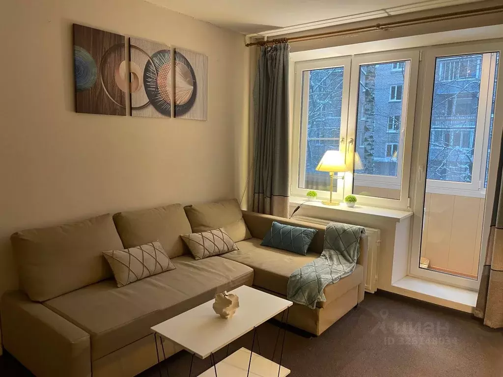 2-к кв. Санкт-Петербург Наличная ул., 37К4 (46.0 м) - Фото 1