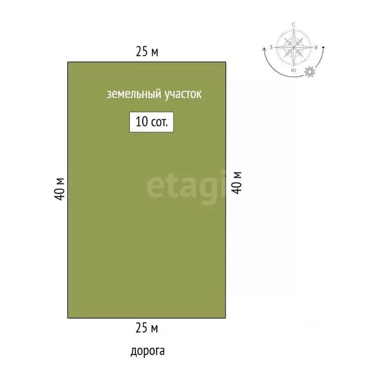 Участок в Марий Эл, Медведевский район, Руэмское с/пос, д. Нолька ул. ... - Фото 1