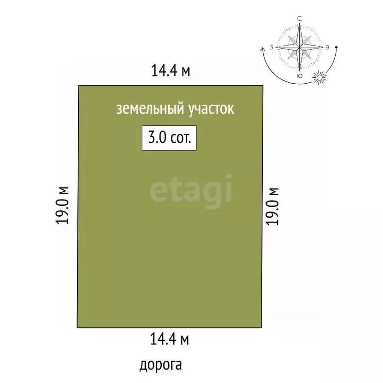 Участок в Ростовская область, Мясниковский район, Краснокрымское ... - Фото 2