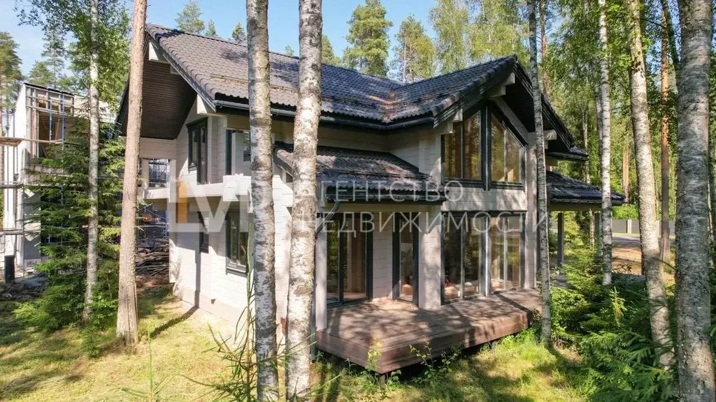 Коттедж в Ленинградская область, Выборгский район, Первомайское с/пос, ... - Фото 2