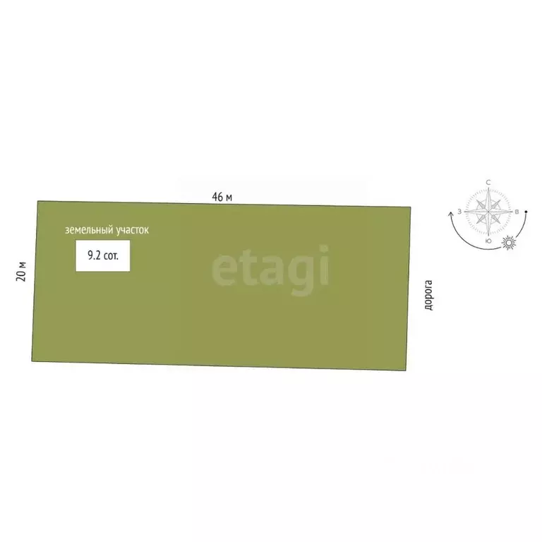 Участок в Тюменская область, Тюменский муниципальный округ, д. Ушакова ... - Фото 1