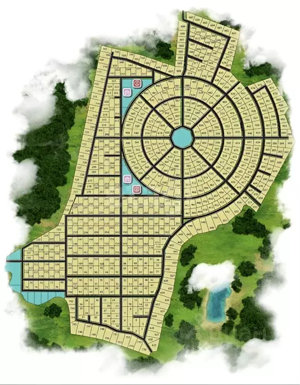 Участок в Москва № 182 кв-л, 2 (15.3 сот.) - Фото 1