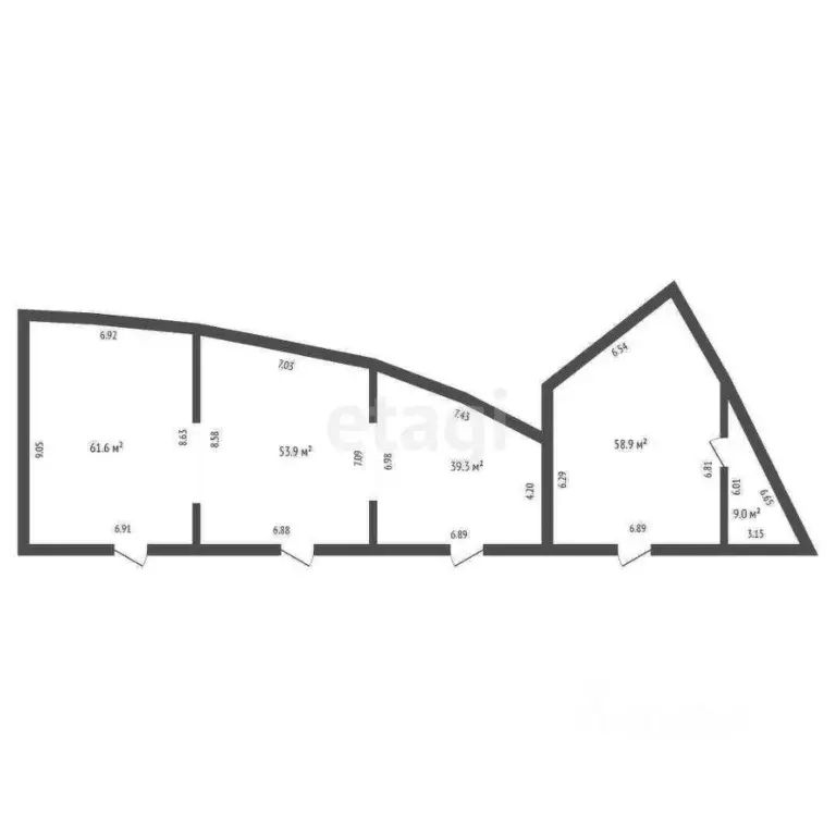 Офис в Крым, Ялта ул. Блюхера, 19 (223 м) - Фото 2