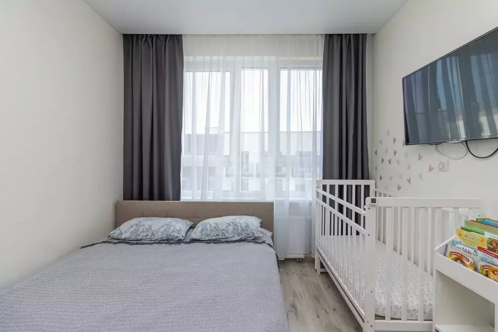 1-к кв. Тюменская область, Тюмень ул. Василия Шамова, 6 (34.6 м) - Фото 1