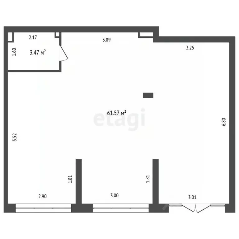 Офис в Тюменская область, Тюмень Камчатская ул., 109к1 (65 м) - Фото 2