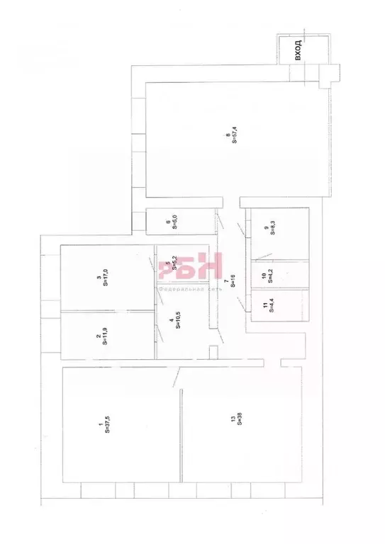 Офис в Свердловская область, Екатеринбург ул. Уральская, 2 (216 м) - Фото 1