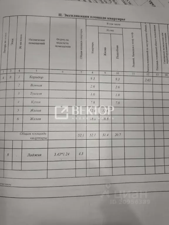 2-к кв. Ивановская область, Кохма ул. Запрудная, 20 (52.1 м) - Фото 1