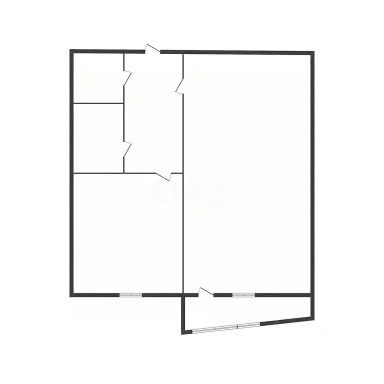 1-к кв. Белгородская область, Старый Оскол Космос мкр, 11Бк1 (42.3 м) - Фото 2