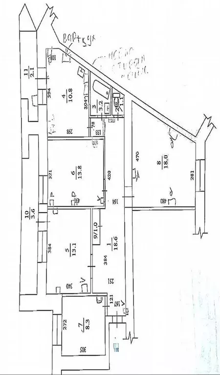 4-к кв. Томская область, Северск Солнечная ул., 21 (92.0 м) - Фото 0