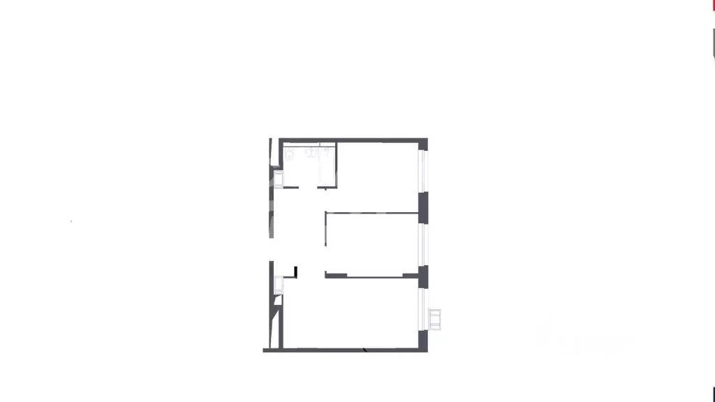 3-к кв. Московская область, Ленинский городской округ, Мисайлово пгт, ... - Фото 2