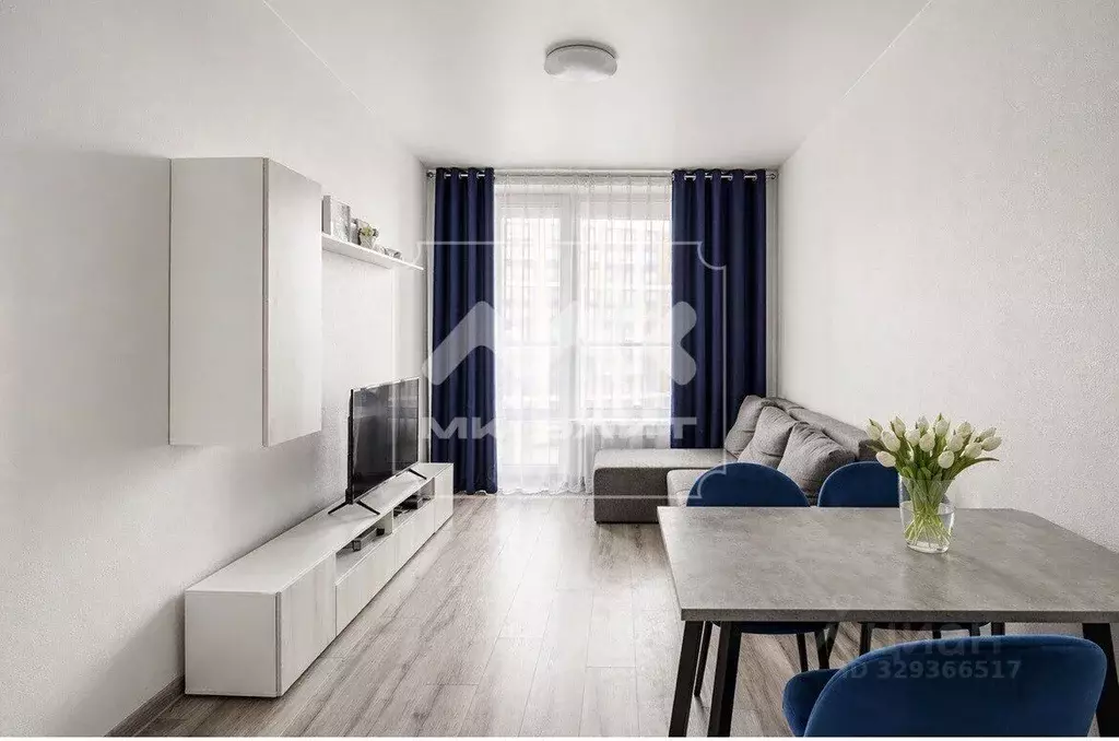 2-к кв. Санкт-Петербург просп. Героев, 33с1 (54.6 м) - Фото 1
