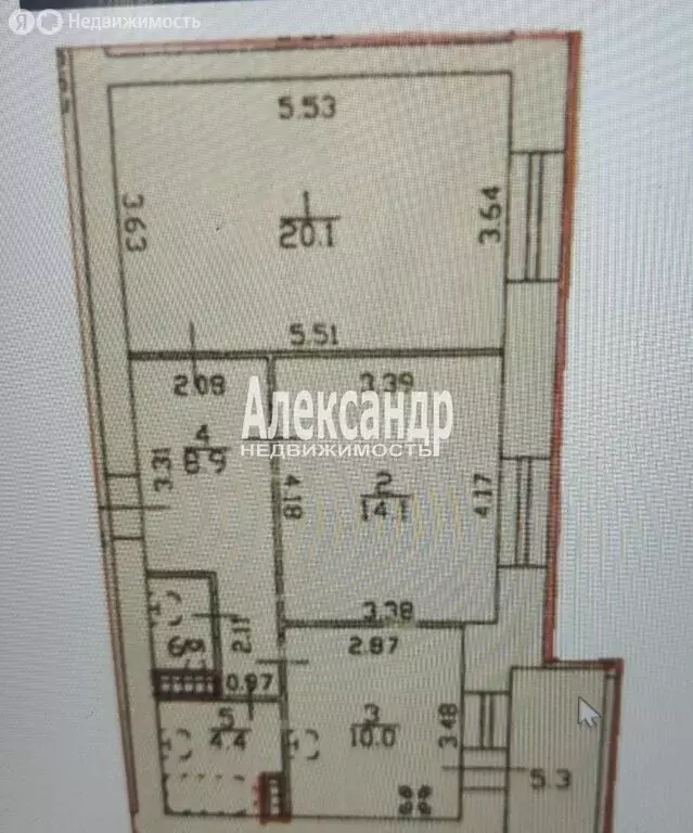 2-комнатная квартира: Санкт-Петербург, улица Бадаева, 14к1 (60 м) - Фото 0