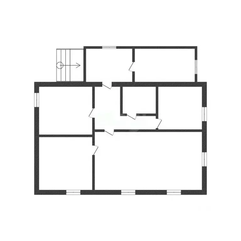 Дом в Курганская область, Варгаши рп ул. Чкалова, 44Б (70 м) - Фото 2