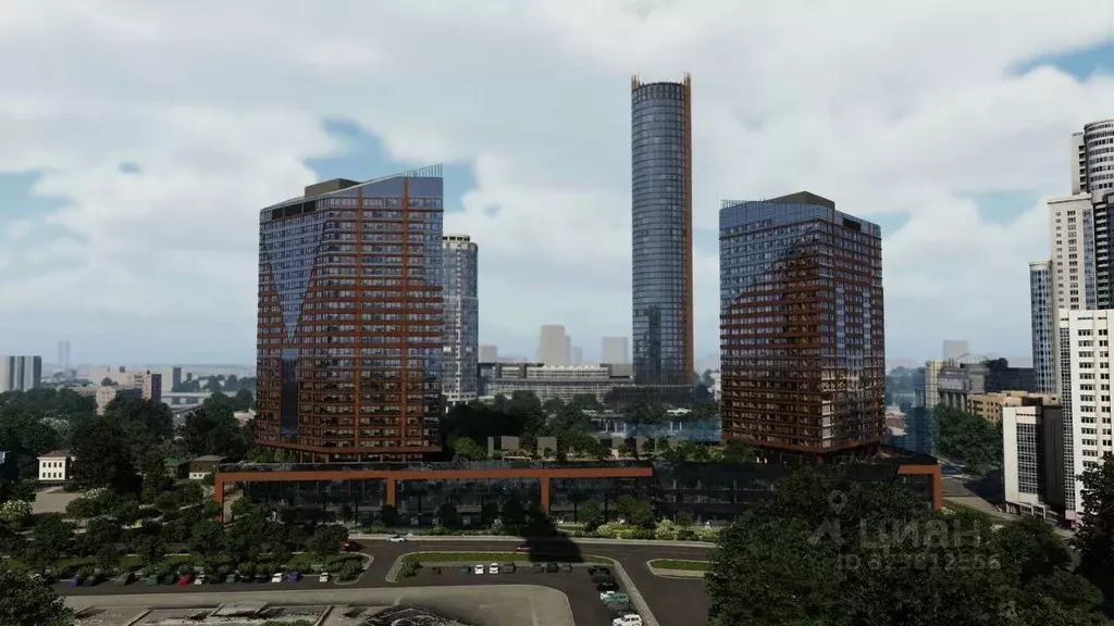 2-к кв. Свердловская область, Екатеринбург ул. Маршала Жукова, 16 ... - Фото 1