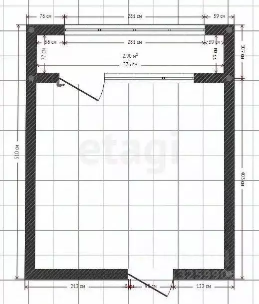 Комната Липецкая область, Липецк 15-й мкр, 1/3 (17.0 м) - Фото 2