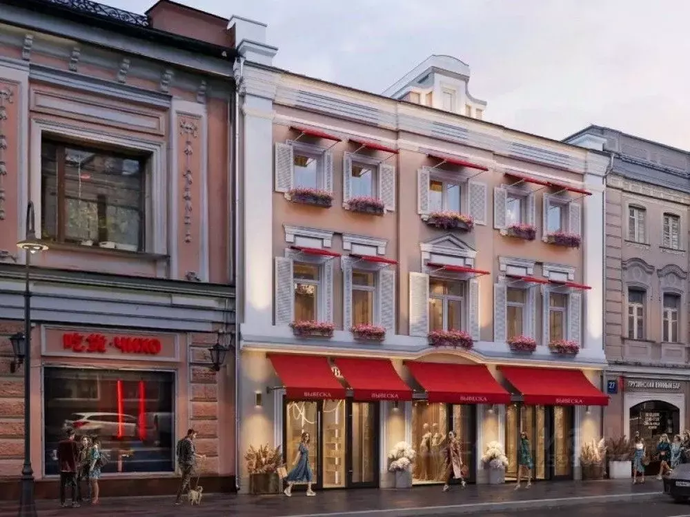 Торговая площадь в Москва ул. Сретенка, 27С1 (106 м) - Фото 1