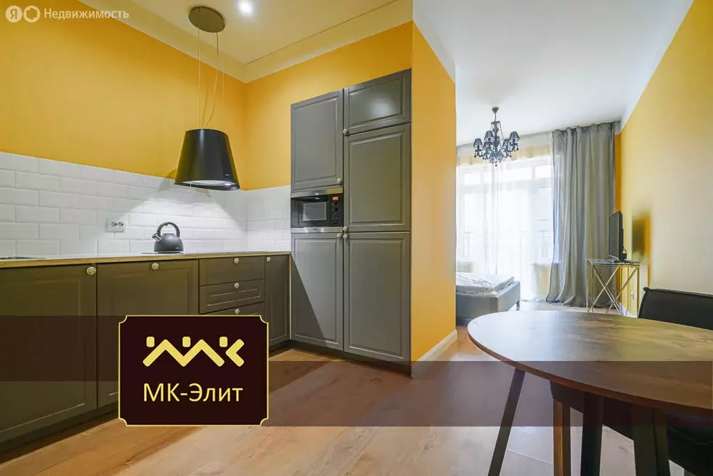 Квартира-студия: Санкт-Петербург, Выборгская улица, 4к2 (31.7 м) - Фото 0