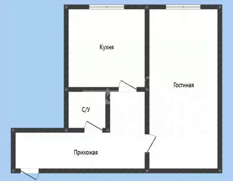 1-к кв. Дагестан, Махачкала просп. Имама шамиля, 32 (34.0 м) - Фото 2