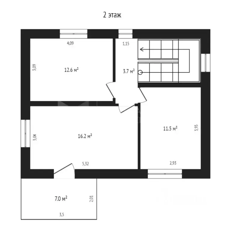 Коттедж в Тюменская область, Тюмень ул. Ярковская, 28Б (100 м) - Фото 2