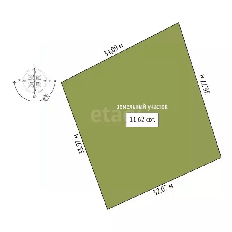 Участок в Амурская область, Благовещенский район, с. Владимировка  ... - Фото 2