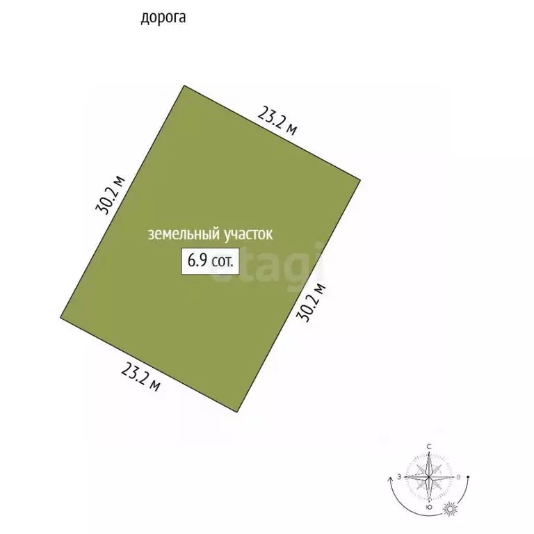 Участок в Мордовия, Лямбирский район, Берсеневское с/пос, Альтерра кп  ... - Фото 1