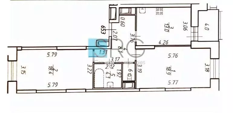 2-к кв. Санкт-Петербург ул. Среднерогатская, 20 (65.8 м) - Фото 0