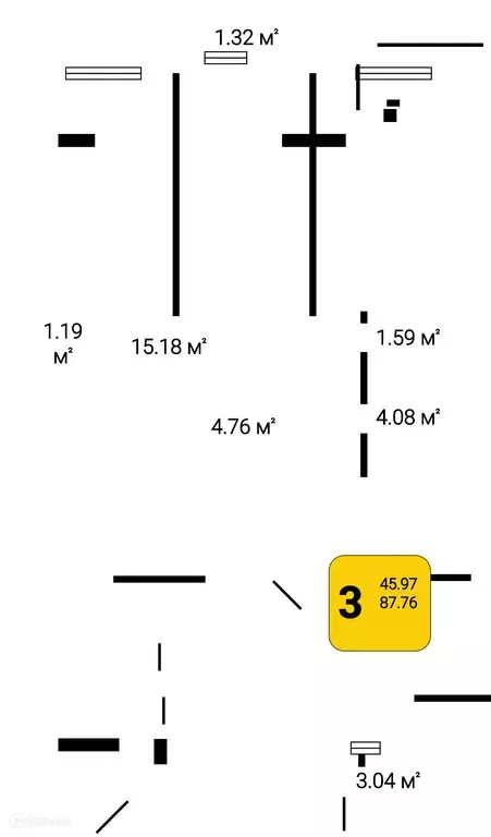 Продаётся 3-к квартира, 89.48 м - Фото 0