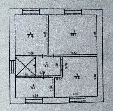 Дом в Татарстан, Высокогорское с/пос, д. Эстачи, Эстачи кп ул. ... - Фото 2