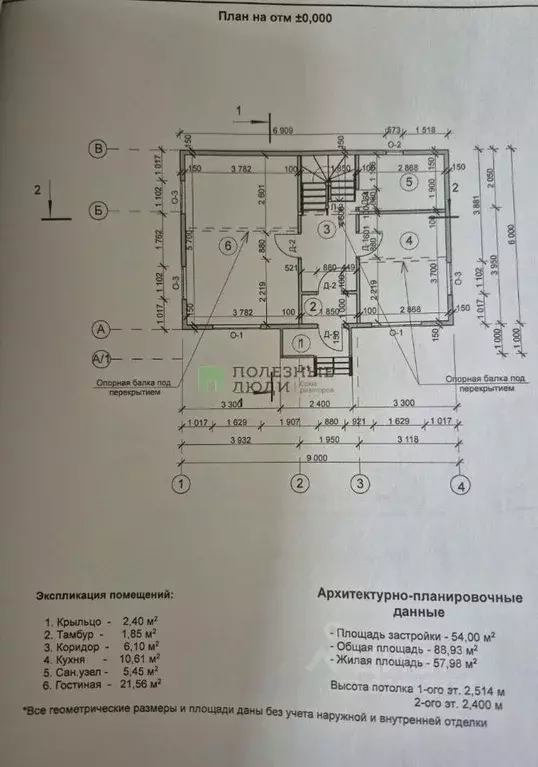 Дом в Калужская область, Боровский муниципальный округ, д. Деревеньки ... - Фото 2