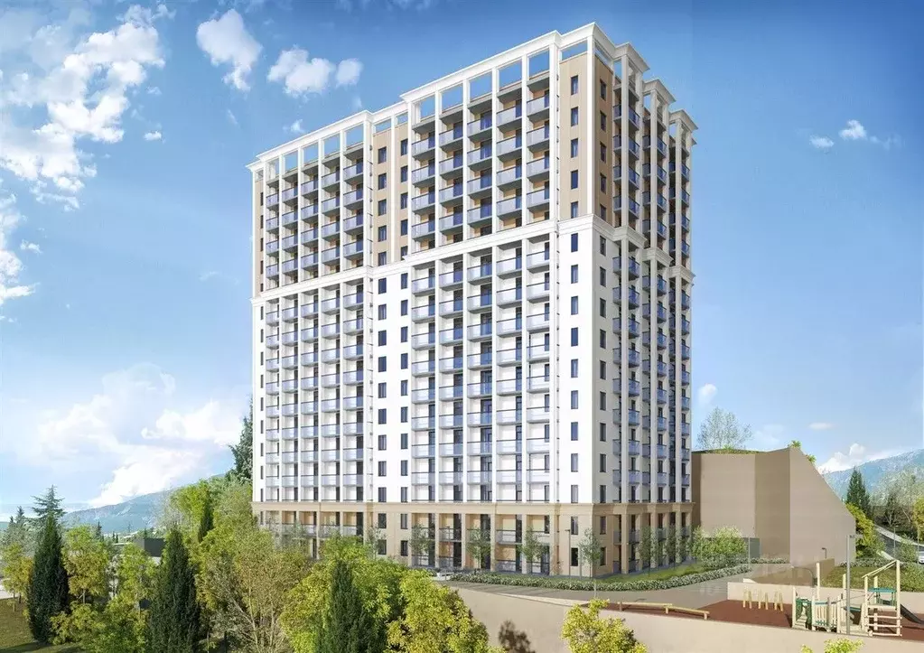 Студия Крым, Ялта 10-й мкр,  (31.14 м) - Фото 2