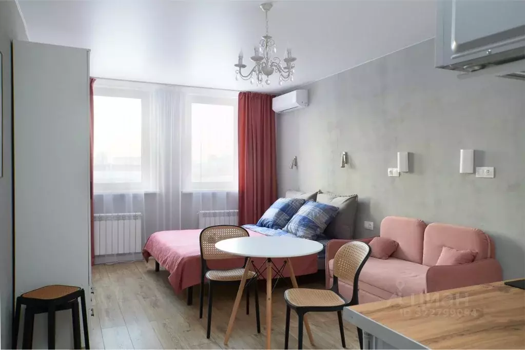 1-к кв. Татарстан, Казань ул. Адоратского, 1Б (25.0 м) - Фото 1