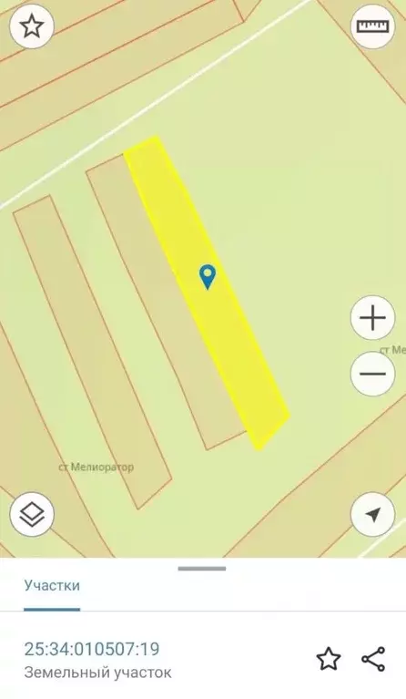 Участок в Приморский край, Уссурийск Рефрижераторщик СТ,  (6.64 сот.) - Фото 2