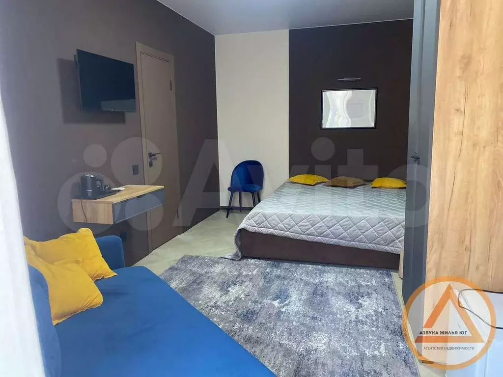 Апартаменты-студия, 22,2 м, 1/3 эт. - Фото 0