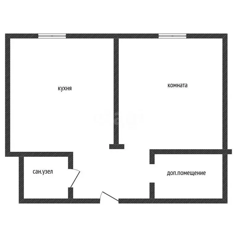 1-комнатная квартира: Бийск, Социалистическая улица, 123/1 (32.8 м) - Фото 1