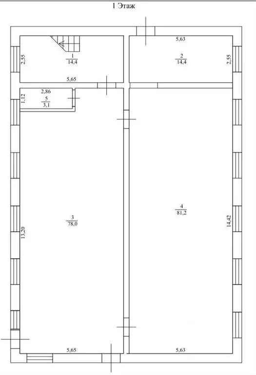 Помещение свободного назначения в Бурятия, Улан-Удэ Заречный мкр, ул. ... - Фото 2