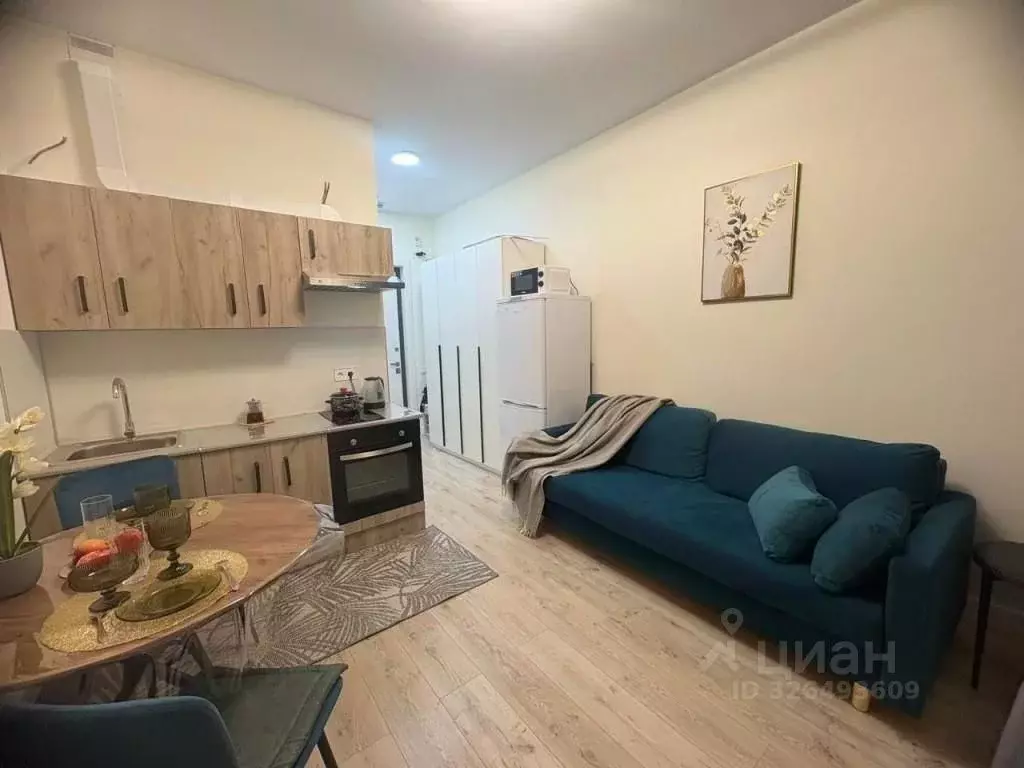 Студия Москва бул. Скандинавский, 14 (22.0 м) - Фото 1