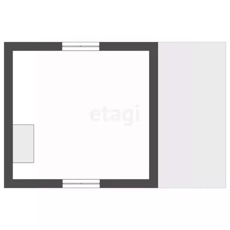 Дом в Брянская область, Брянский район, Стекляннорадицкое с/пос, пос. ... - Фото 1