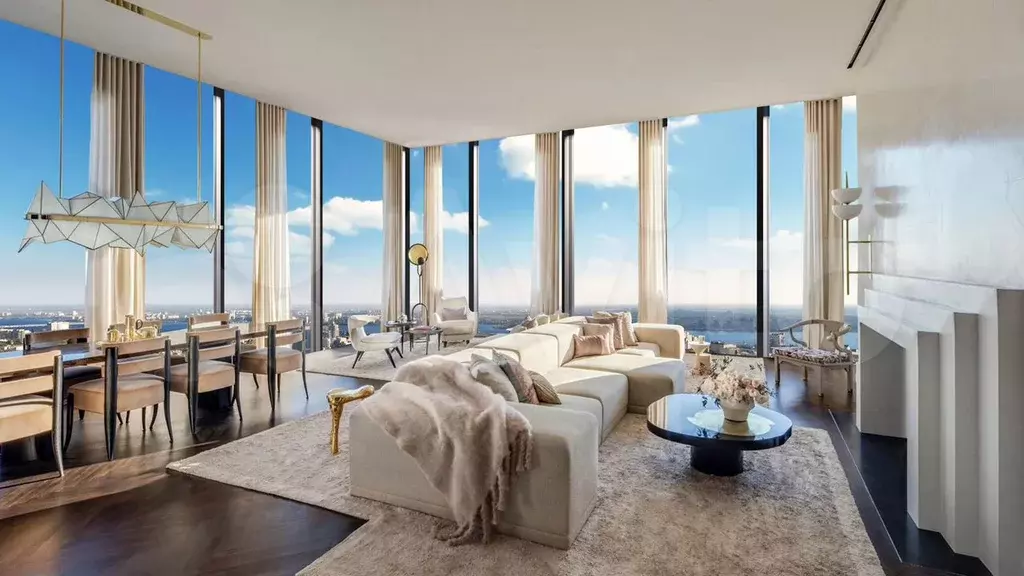 3-к. апартаменты, 90,7 м, 15/17 эт. - Фото 0