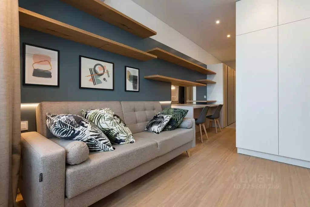 Студия Москва ул. Берзарина, 30Б (29.0 м) - Фото 2