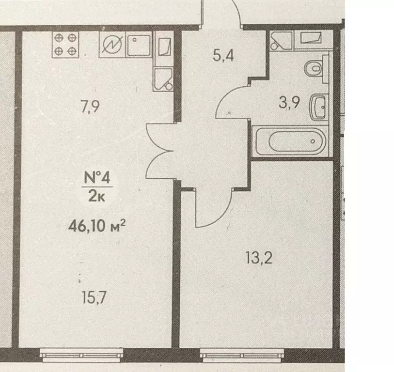 2-к кв. Москва ул. Римского-Корсакова, 11к8 (50.0 м) - Фото 0